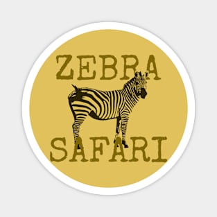 Zebra Safari Magnet